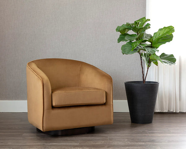 HAZEL SWIVEL LOUNGE CHAIR