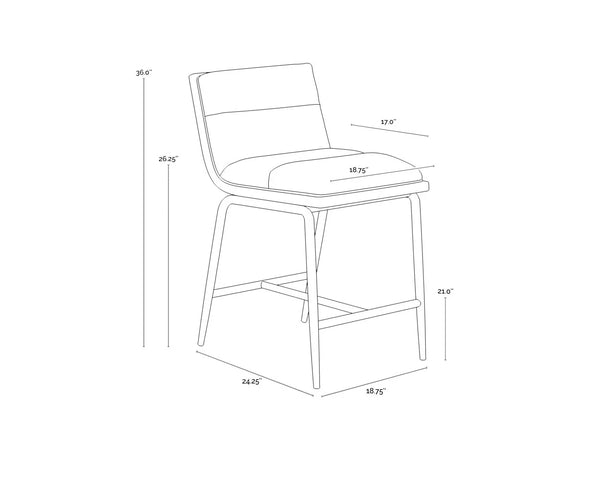 ABILENE COUNTER STOOL