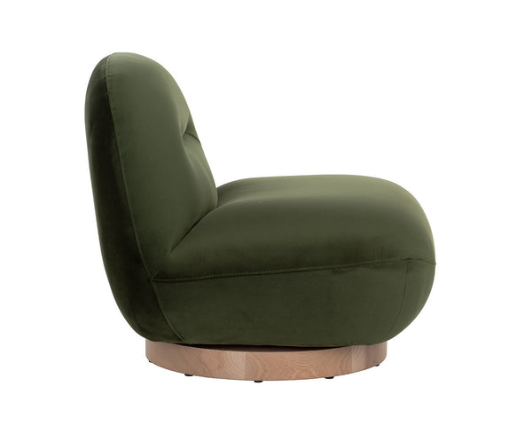 FRANZE SWIVEL LOUNGE CHAIR