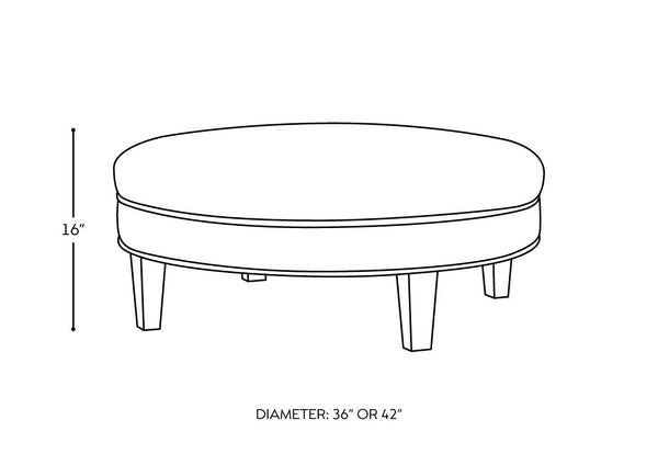 CARLISLE OTTOMAN
