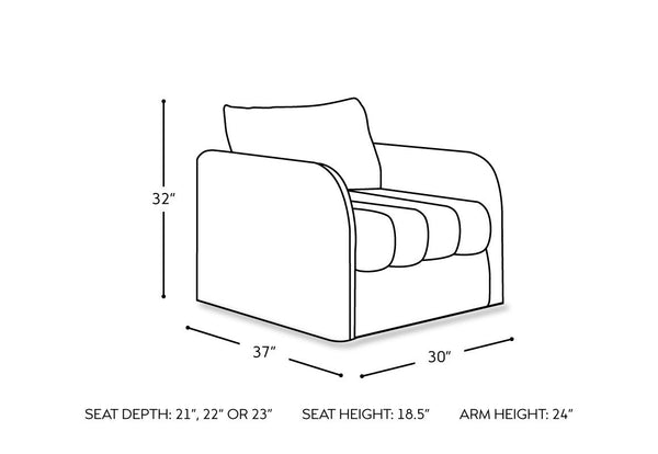 VALENTINO LOUNGE CHAIR