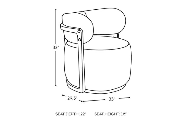 ZARA SWIVEL CHAIR
