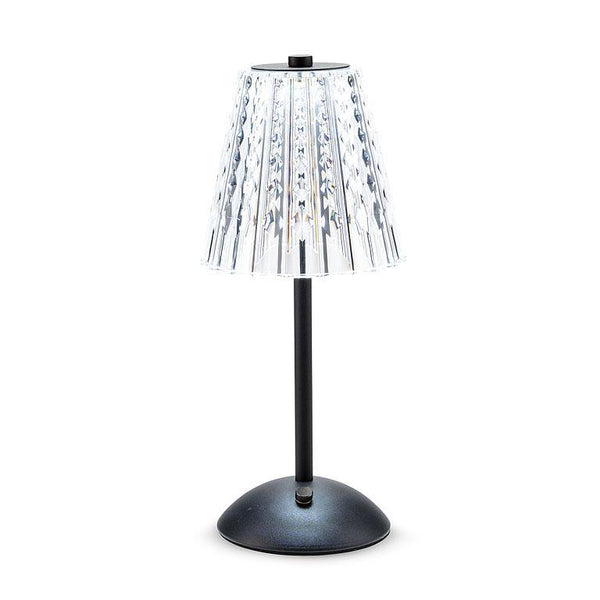 CRYSTAL SHADE LED TABLE LAMP