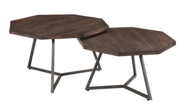 LOFT OCTAGON NESTING COFFEE TABLE
