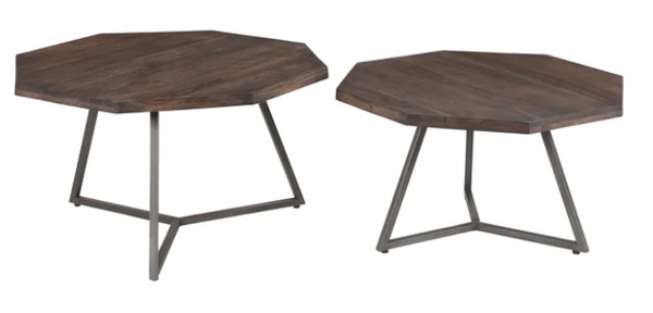 LOFT OCTAGON NESTING COFFEE TABLE