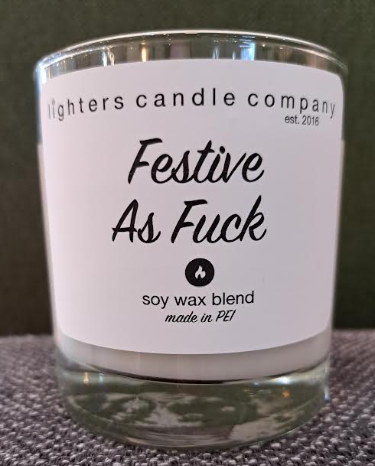 HOLIDAY SAYING CANDLES