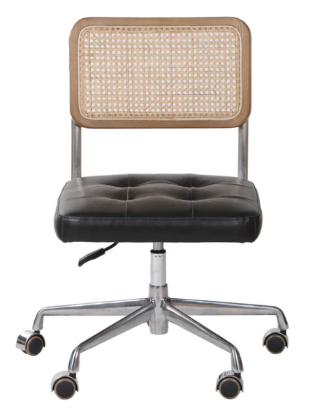 CANE BACK OFFICE CHAIR