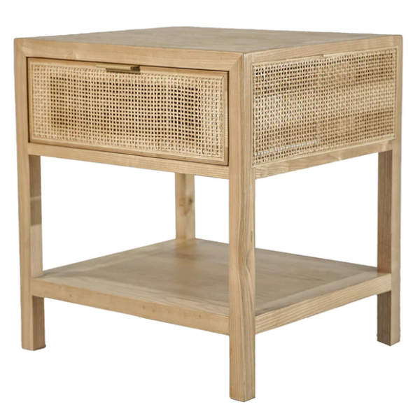 RATTAN SIDE TABLE