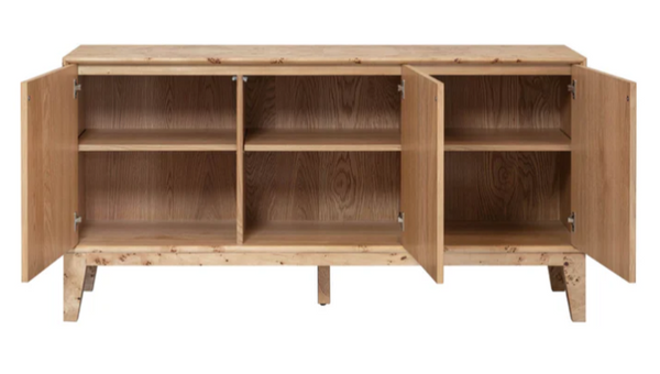 MAPPA LIGHT BURL SIDEBOARD