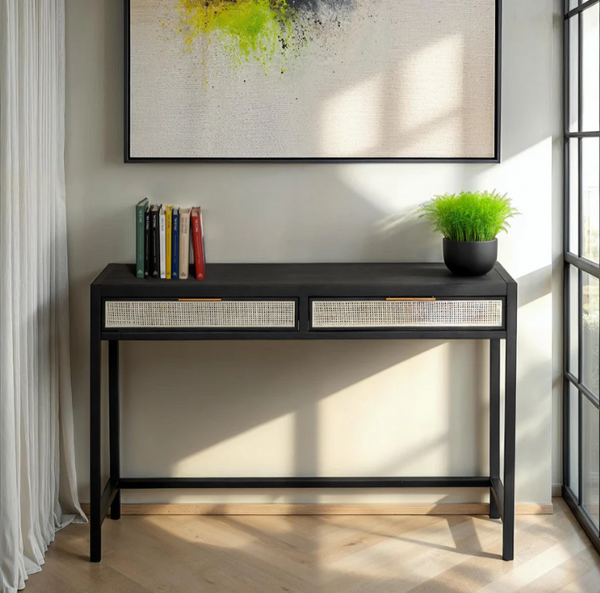 RATTAN DESK