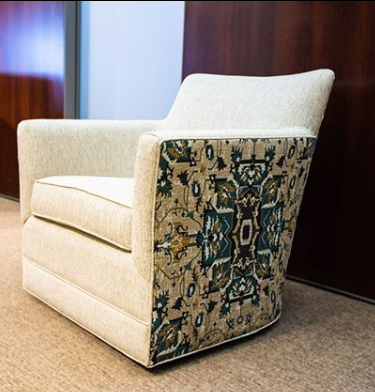 CLARISSA SWIVEL GLIDER