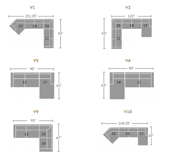 SOHO CUDDLER SECTIONAL