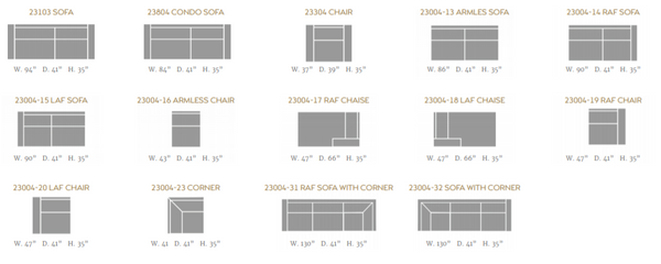 ROCKERFELER SECTIONAL
