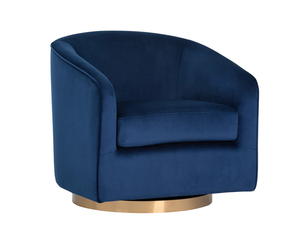 HAZEL SWIVEL LOUNGE CHAIR