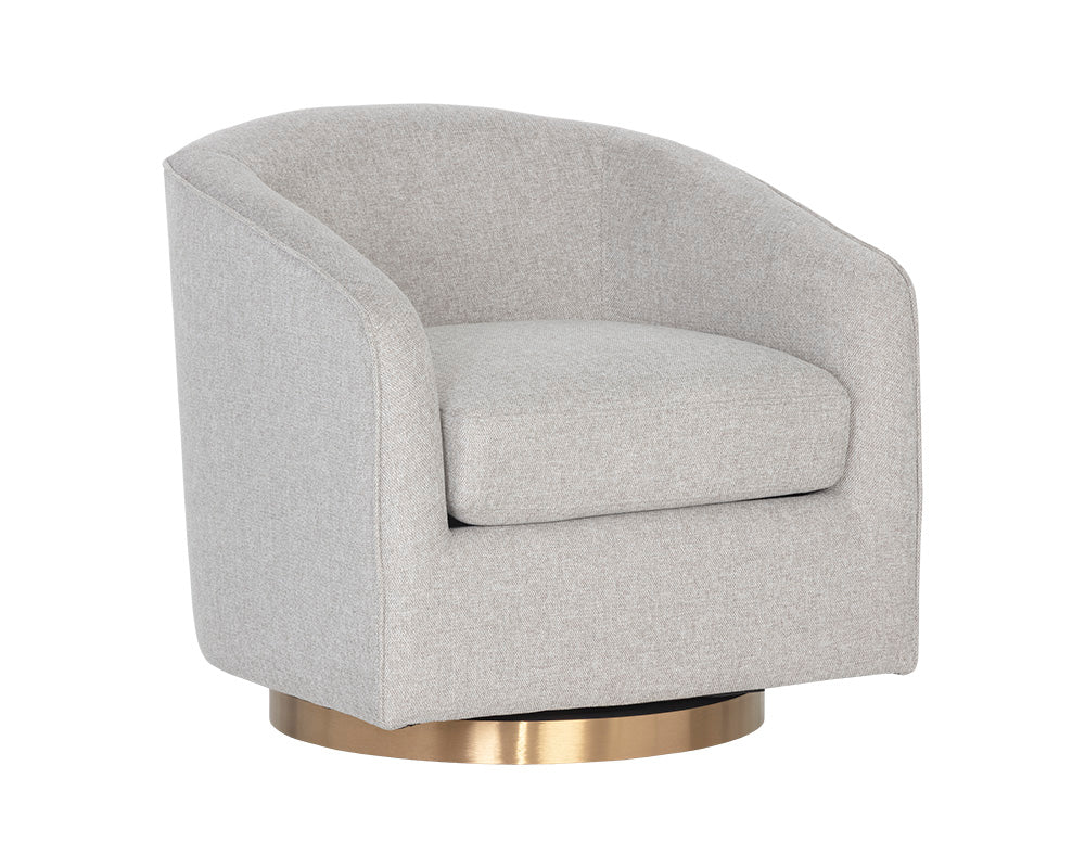 HAZEL SWIVEL LOUNGE CHAIR