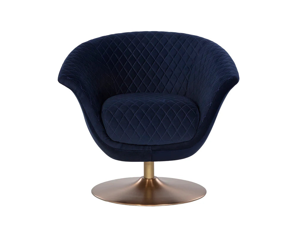 CARINE SWIVEL LOUNGE CHAIR