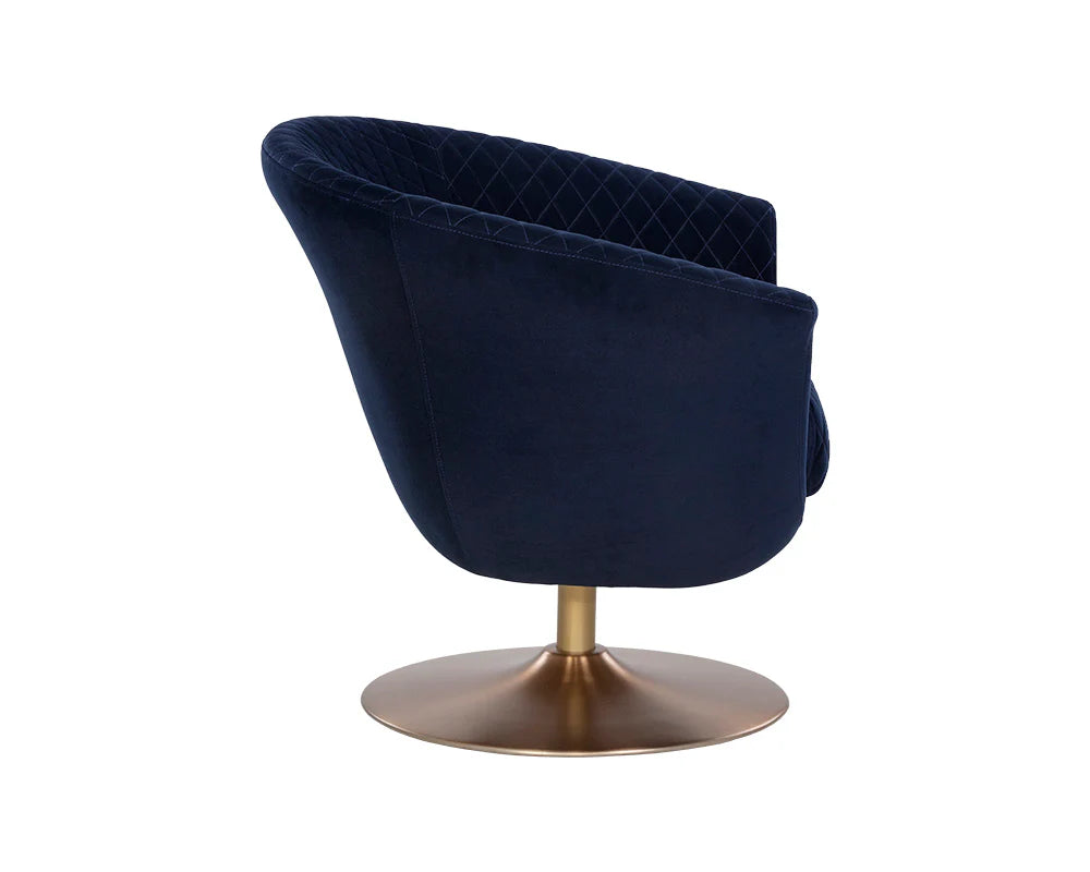 CARINE SWIVEL LOUNGE CHAIR