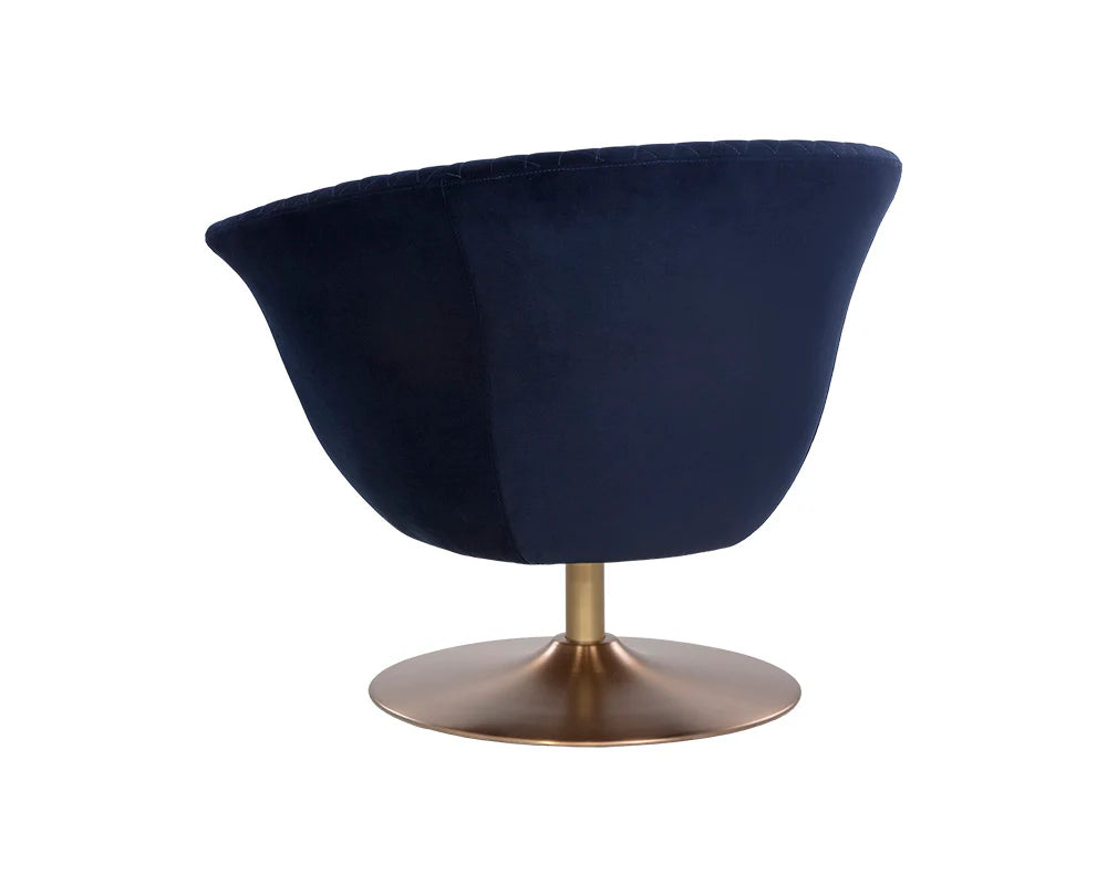 CARINE SWIVEL LOUNGE CHAIR