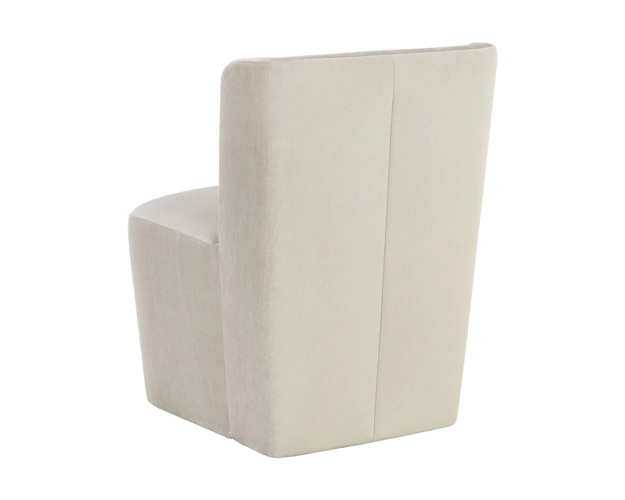 AMITA WHEELED DINING CHAIR