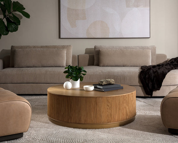KALLA ROUND COFFEE TABLE