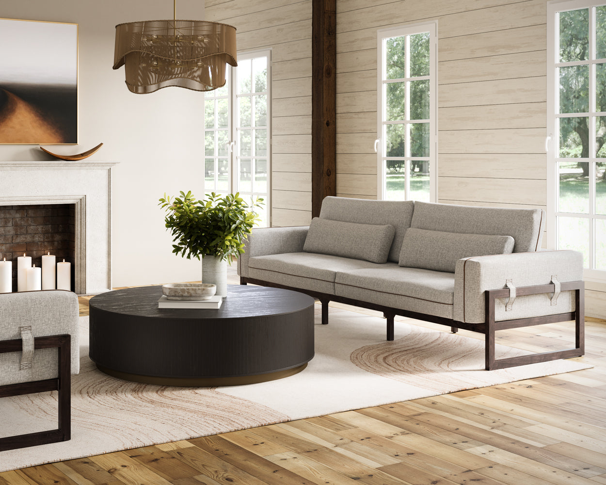 KALLA ROUND COFFEE TABLE