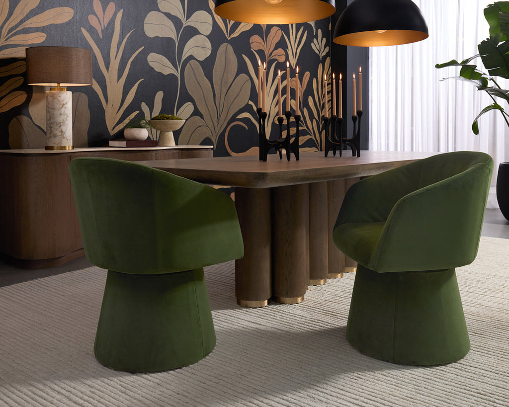 ETTA SWIVEL DINING CHAIR
