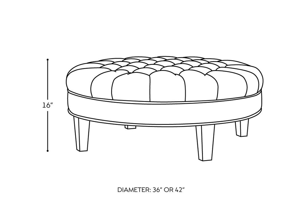CAMBRIDGE OTTOMAN