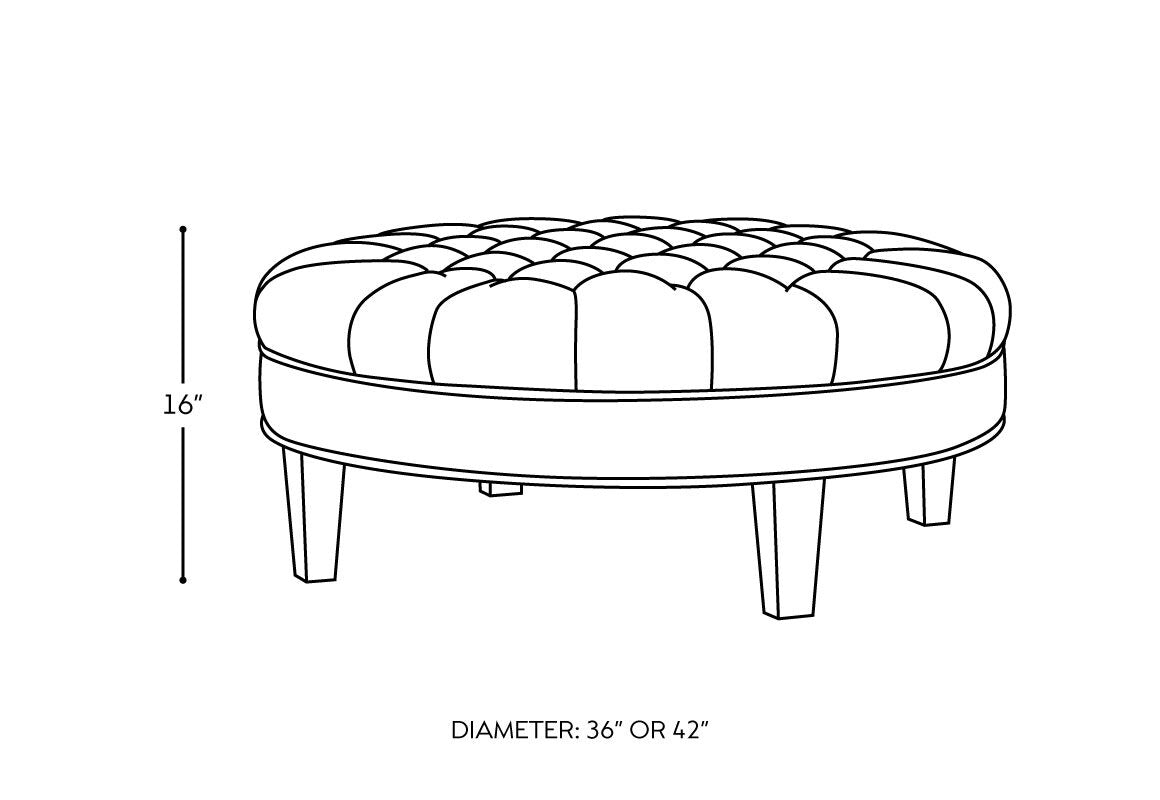 CAMBRIDGE OTTOMAN