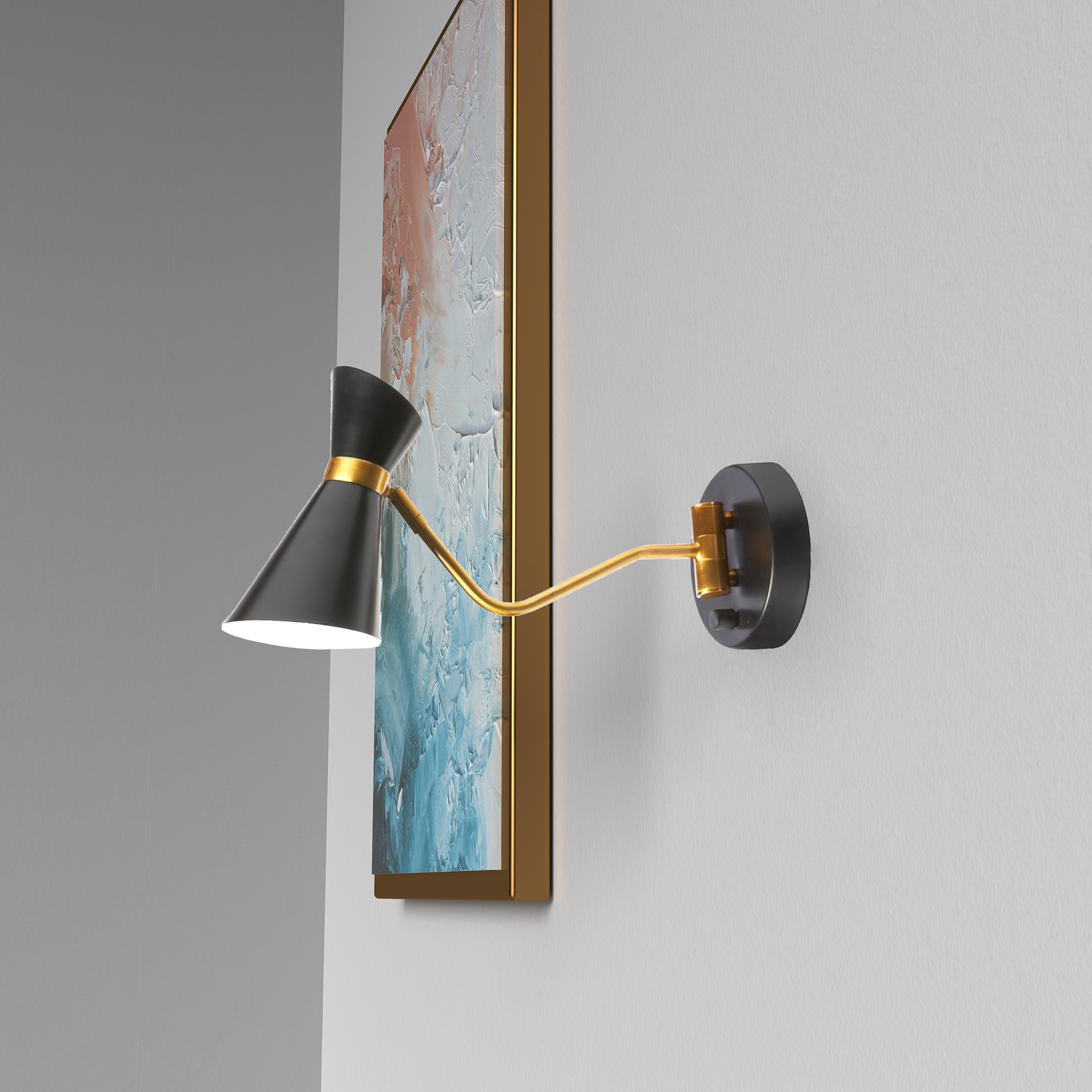 CAMERON ARM PLUG IN WALL SCONES
