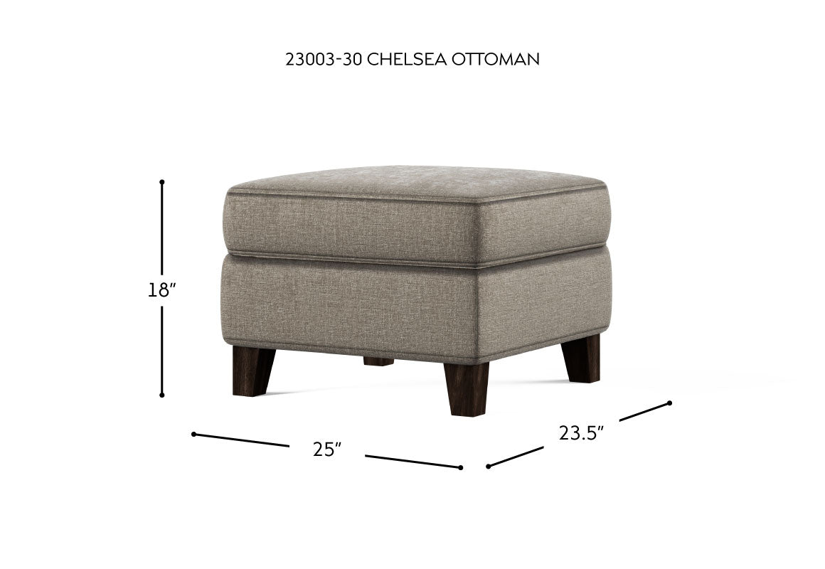 CHELSEA SOFA OTTOMAN