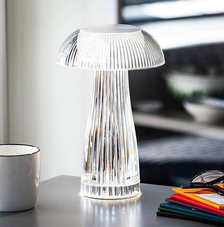 RIB MUSHROOM LED  LAMP