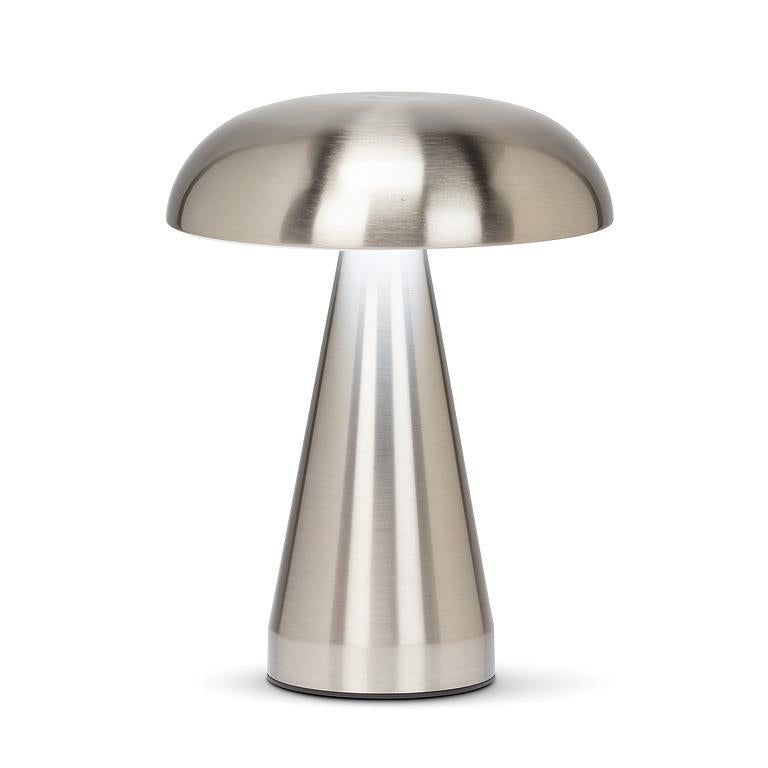 METALLIC MUSHROOM LED  LAMP