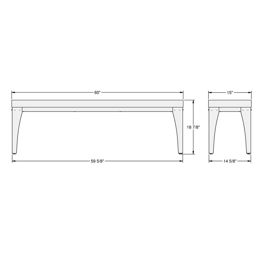 UPRIGHT BENCH