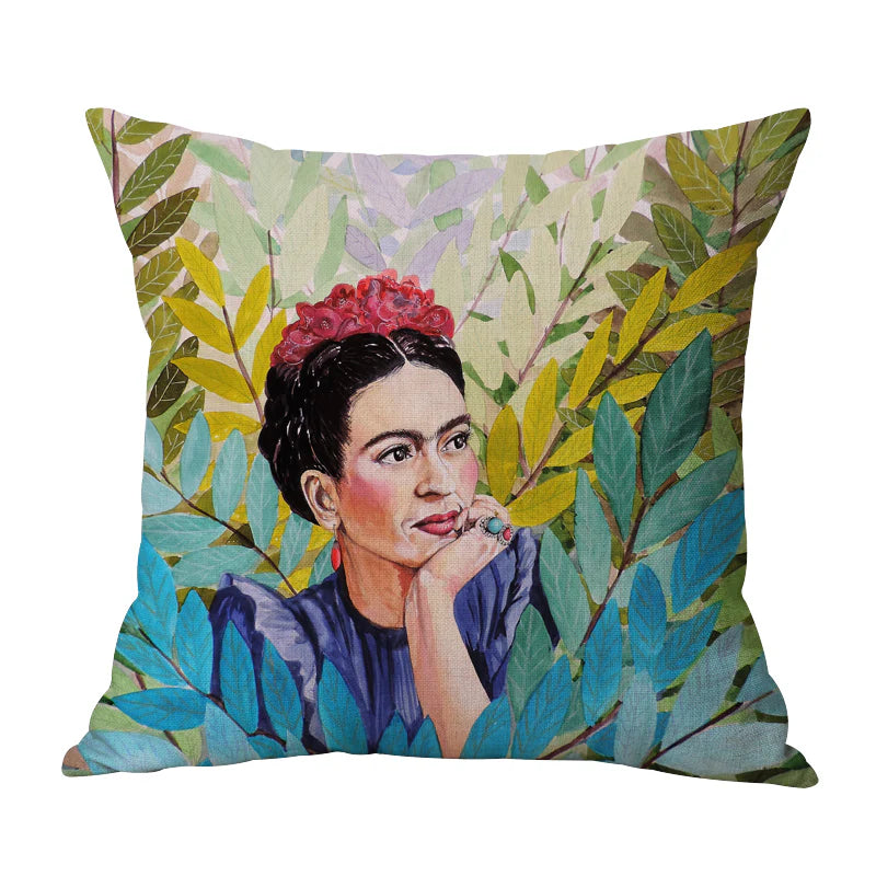 FREDA IN LEAVES