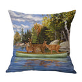 ANIMALS IN BOATS ON WATER