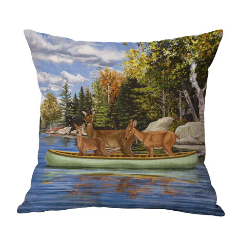 ANIMALS IN BOATS ON WATER