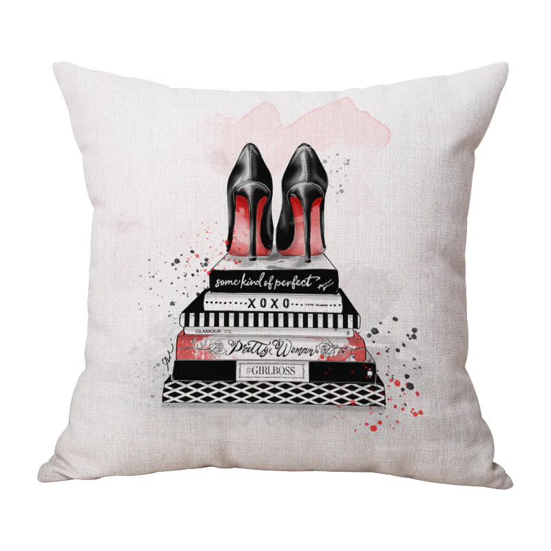 RED BOTTOMS ON BOOKS