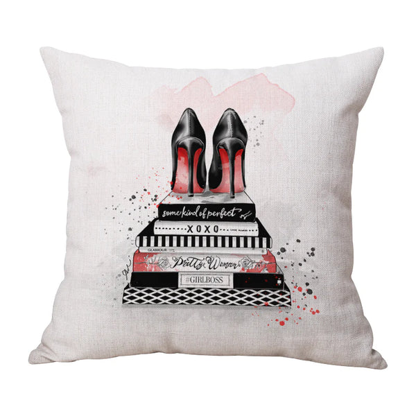 RED BOTTOMS ON BOOKS