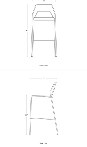 HOT  MESH STOOLS