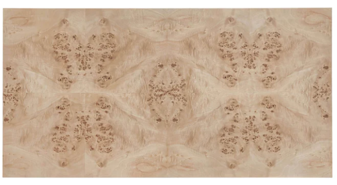 MAPPA LIGHT BURL COFFEE TABLE