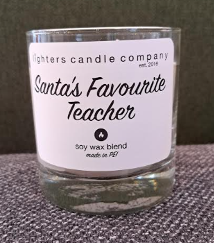 HOLIDAY SAYING CANDLES