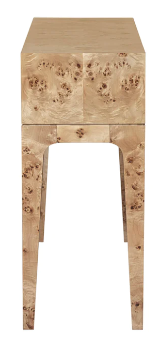 MAPPA LIGHT BURL CONSOLE