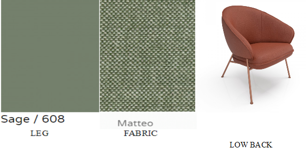 WOLFGANG METAL FRAME ACCENT CHAIR