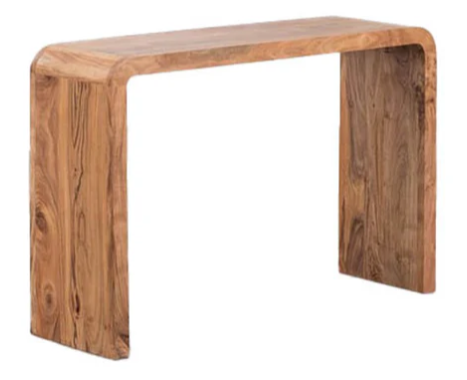 FORM CURVE CONSOLE TABLE