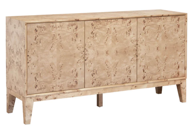 MAPPA LIGHT BURL SIDEBOARD
