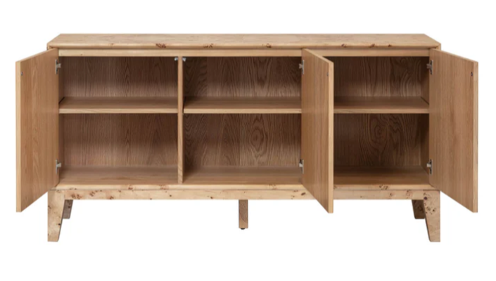 MAPPA LIGHT BURL SIDEBOARD