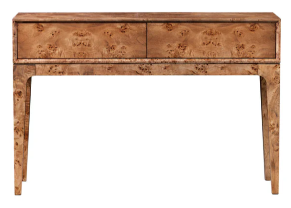 MAPPA DARK BURL CONSOLE TABLE