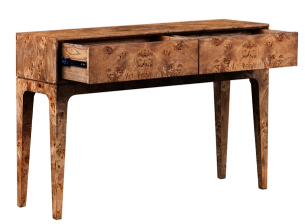 MAPPA DARK BURL CONSOLE TABLE