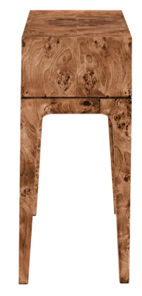 MAPPA DARK BURL CONSOLE TABLE