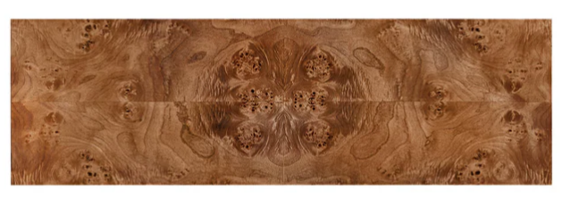 MAPPA DARK BURL CONSOLE TABLE